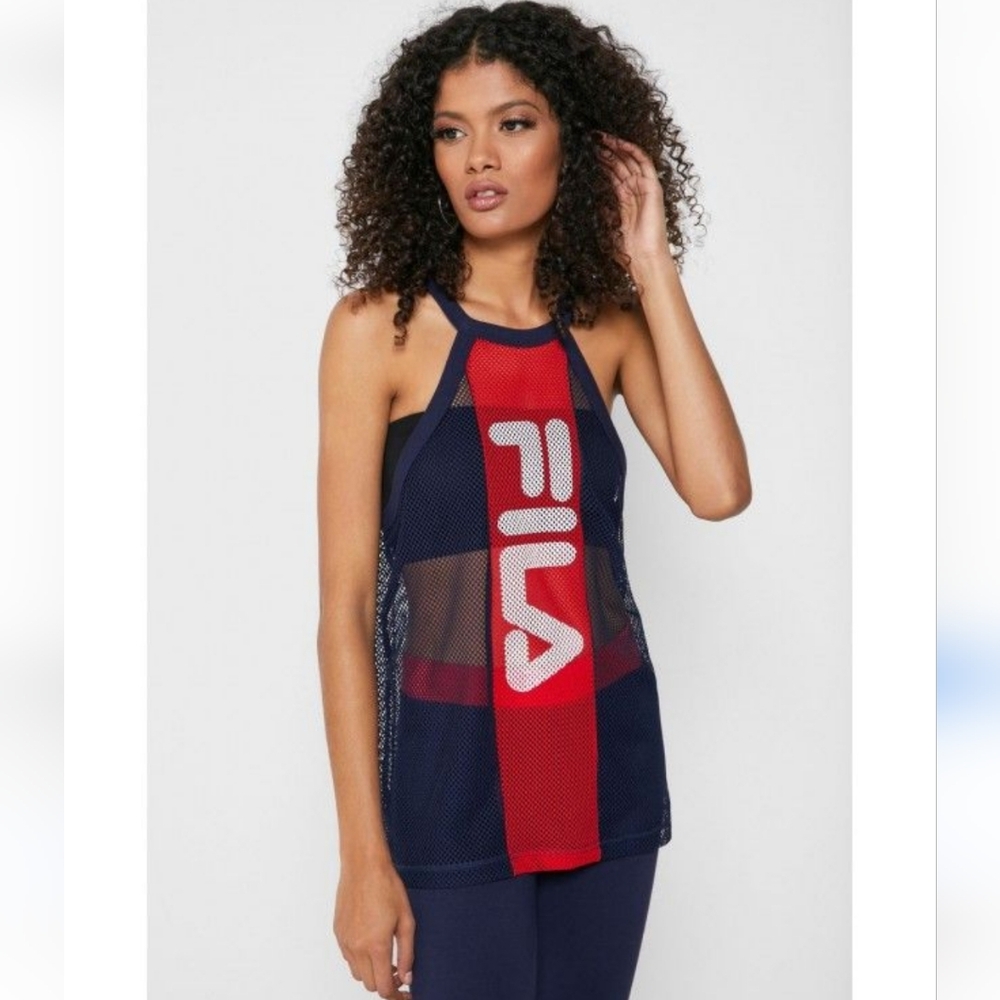 NWOT FILA Mesh Tunic Top size XL